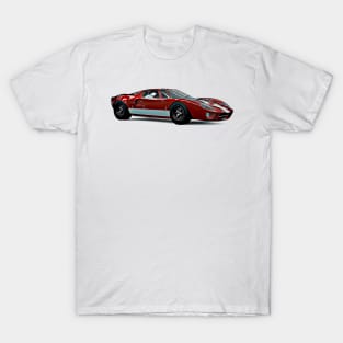 GT40 MK1 Cartoon T-Shirt